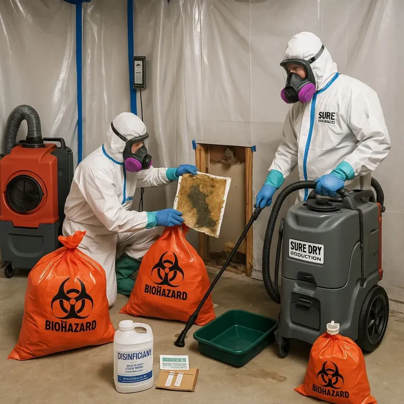 Contaminated Water Handling Protocols process in Lindale, TX