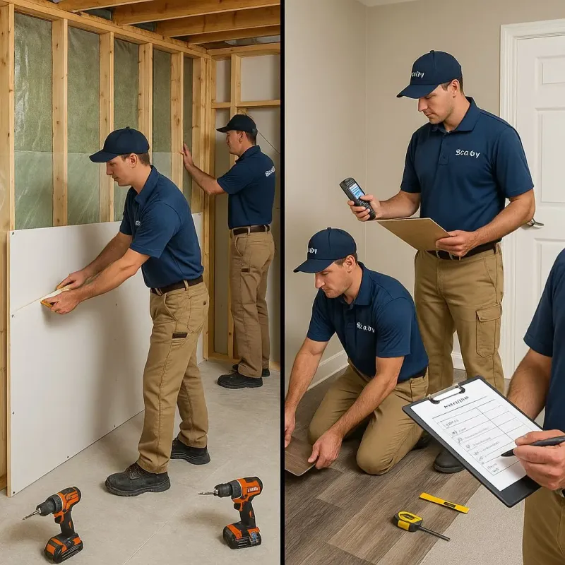 Repairs and Reconstruction process in Lindale, TX
